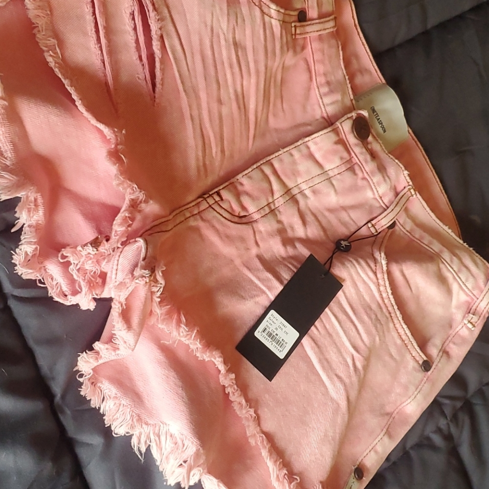 One Teaspoon "Evil eye" shorts.